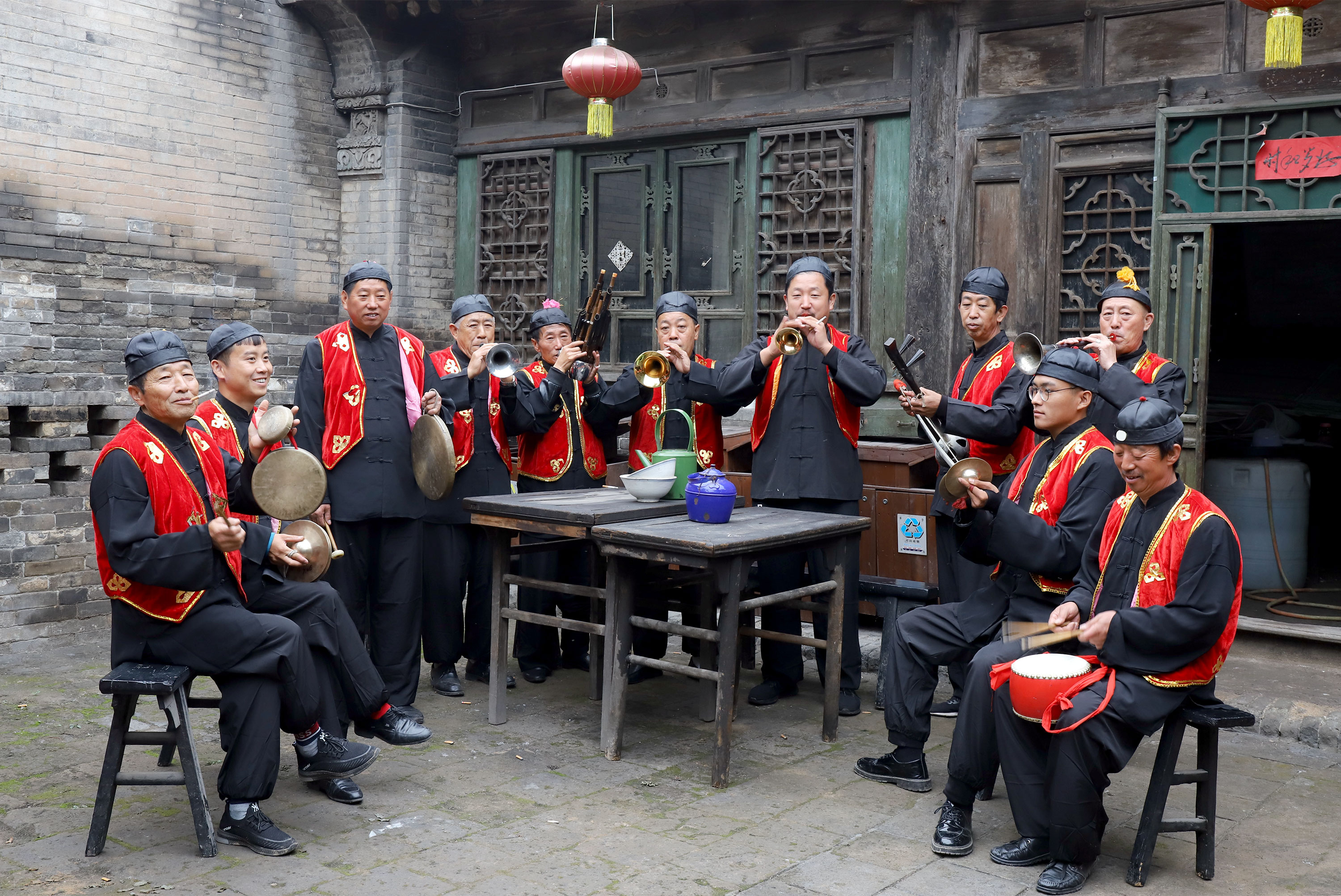 孝义皮腔吹打乐