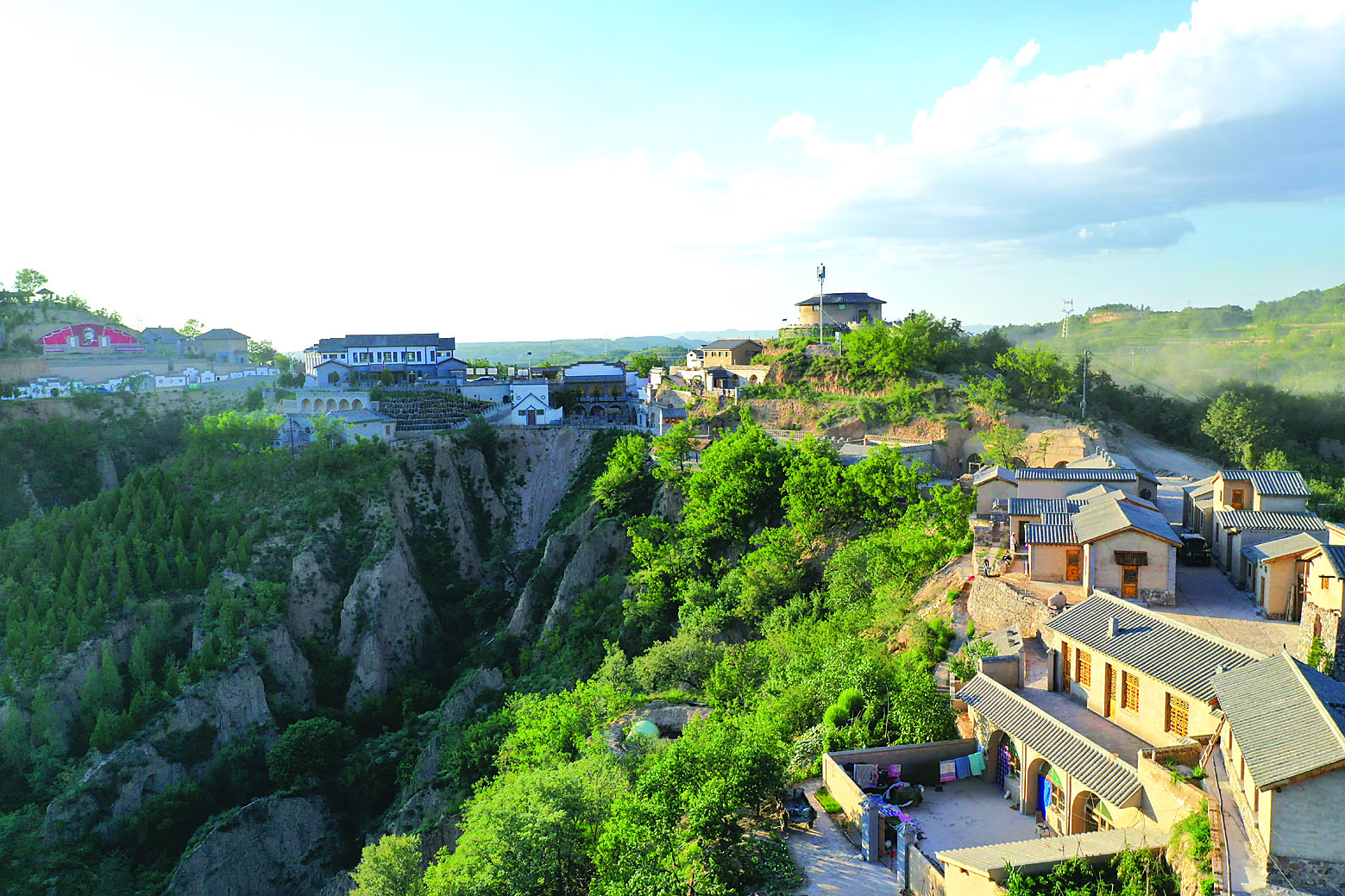 走进中阳县神圪垯村__吕梁新闻网