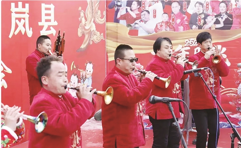 岚县八音齐鸣让民俗有味有韵
